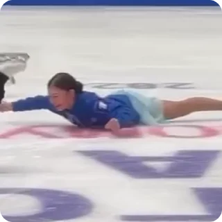 ⛸ emoji Аделька :: @avtruq Telegram sticker 14 of 109