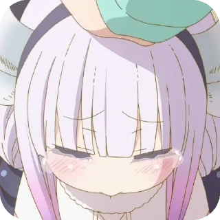 Sticker from ⋆☾⋆⁺₊дракон горничная Кобаяши ₊˚.⋆☾⋆
