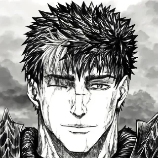 Sticker from guts