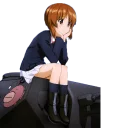 😌 emoji Girls und panzer Telegram sticker 7 of 37