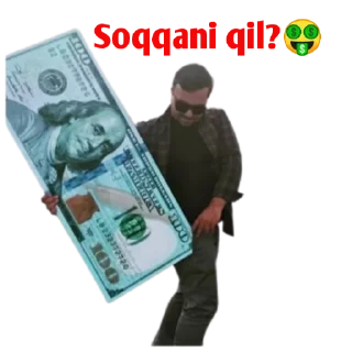 🤑 emoji @the_omadchik by stickers Telegram sticker 23 of 23