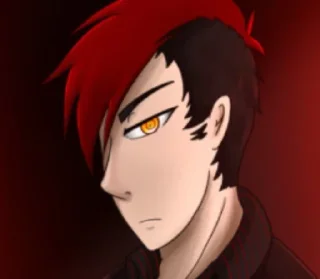 🥩 emoji Каин яйцеголовый (Cain❤️🖤) Telegram sticker 8 of 14