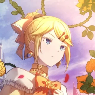 😠 emoji Kagamine Rin! ` @oksyeva Telegram sticker 10 of 120