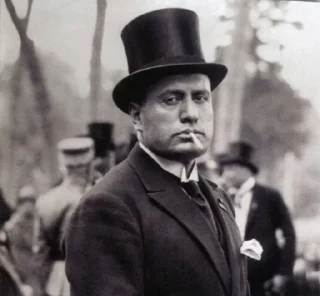 Sticker from The Great Mussolini