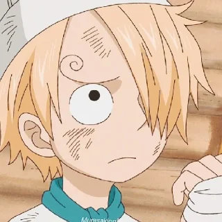 🥺 emoji Санджи Telegram sticker 12 of 40