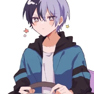🌃 emoji ※ aoyagi toya [ fan art ] Telegram sticker 9 of 60