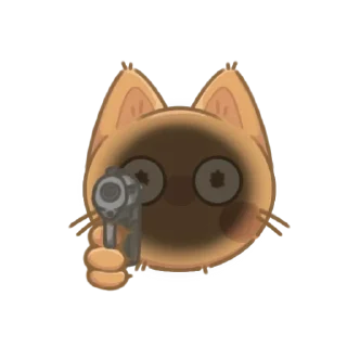 🔫 emoji Kitty_Kim Telegram sticker 10 of 11