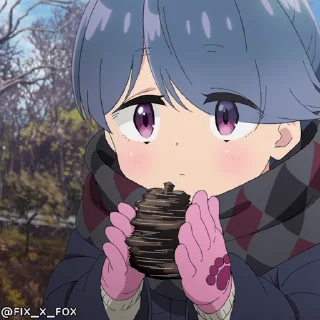 Sticker from Yuru Camp△ S3 @fixfox