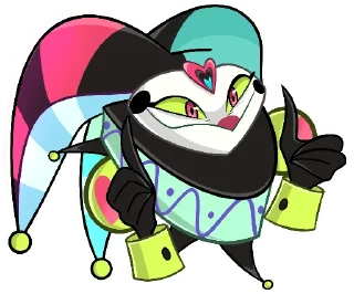 👍 emoji Физзаролли от @ELFYART Telegram sticker 16 of 25