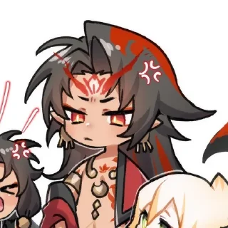 😠 emoji Asura :: @FS_AsSe Telegram sticker 17 of 100