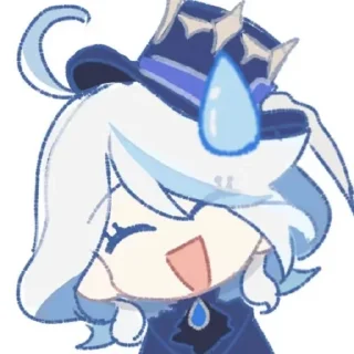 🫐 emoji Фурина Telegram sticker 16 of 40
