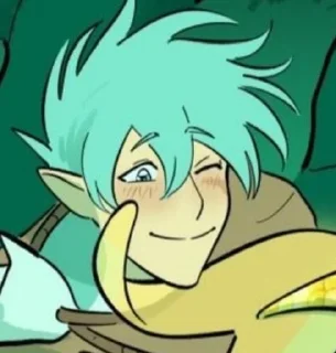 Sticker from castle swimmer