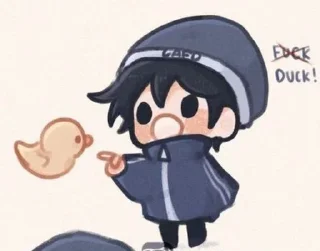 🐣 emoji Утенок лол (quackity) Telegram sticker 24 of 120