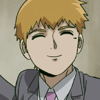 😊 emoji Reigen Arataka! Telegram sticker 15 of 60