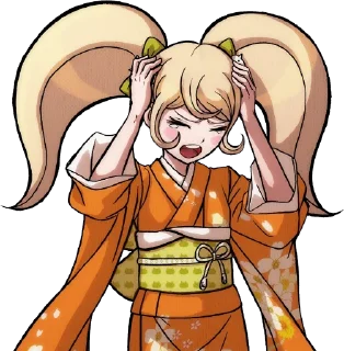 😫 emoji ~ hiyoko saionji by @wanna_s_l_e_e_p ~ Telegram sticker 17 of 120