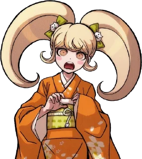 😨 emoji ~ hiyoko saionji by @wanna_s_l_e_e_p ~ Telegram sticker 13 of 120