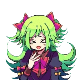 😅 emoji Lime Telegram sticker 11 of 77