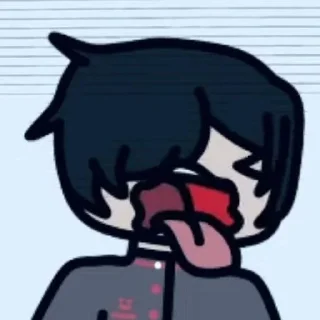 😵 emoji Яндере симулятор 1980 в краткие Telegram sticker 21 of 56