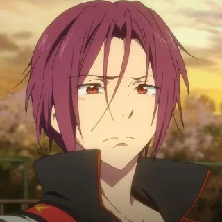 😢 emoji Вольный стиль @anime_sticks Telegram sticker 6 of 20