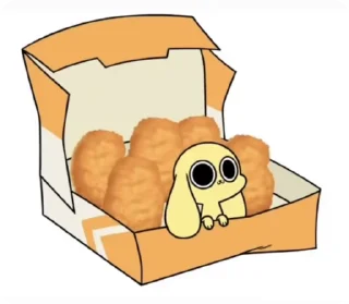 🍗 emoji Chikn @Chikn_Nugglt Telegram sticker 12 of 31