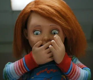 Sticker from Here's Chucky!