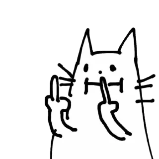 🐈‍⬛ emoji киці Telegram sticker 11 of 12