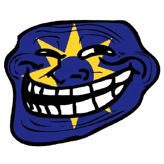 Sticker from мажорский Троллфейс | via @StickedApp_bot