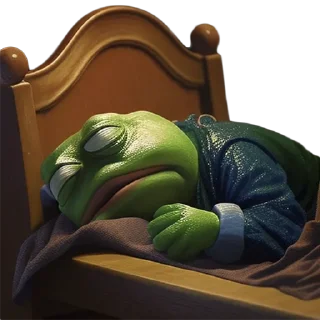 💤 emoji Neural pepe Telegram sticker 15 of 46