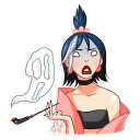 Sticker from Modern Geisha