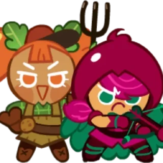 Sticker from Cookie Run Ships @tofucao