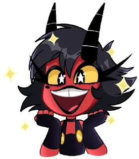Sticker from Милли и Мокси от @ELFYART