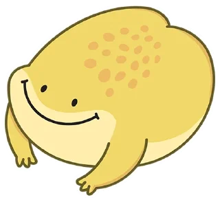 🙂 emoji Лягушачий микс без текста @TgSticker Telegram sticker 7 of 49