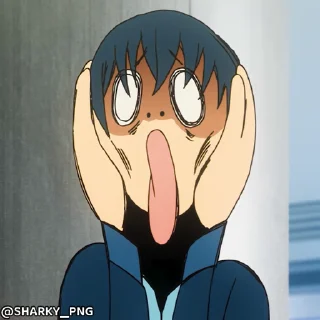 😱 emoji Golden Time @sharky_png Telegram sticker 22 of 50