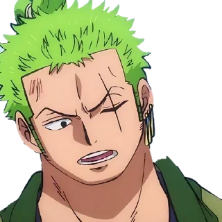 😦 emoji ⚔️<>{*•*Zoro*•*}<>⚔️ @One_6Piece Telegram sticker 22 of 120