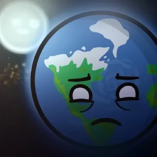 🌍 emoji Earth 🌍☆ Telegram sticker 7 of 55