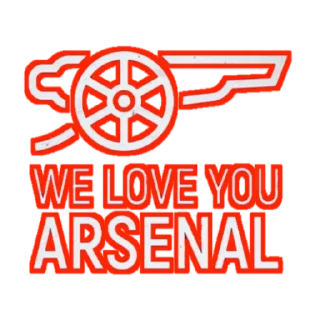 🔴 emoji Arsenal Fc @StickersTv_StikerlarUz Telegram sticker 11 of 48