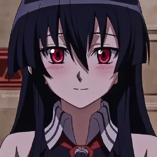 ☺️ emoji Akame | アカメ Telegram sticker 23 of 68