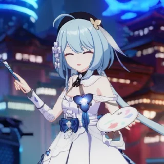 😊 emoji Griseo • Honkai impact 3rd Telegram sticker 11 of 54