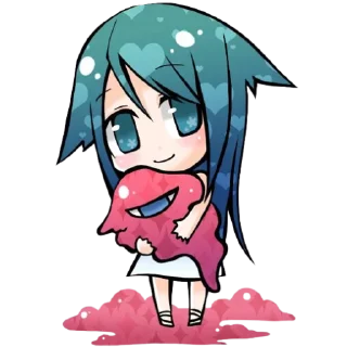 🥩 emoji ᜊ( ' ⩊ '𖦹)ᜊ Saya! by @an1meshn4yawik1pedia Telegram sticker 17 of 65