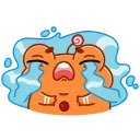 😢 emoji Пряник Пип (@TgSticker) Telegram sticker 5 of 49