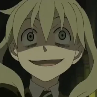 😃 emoji Maka "Soul eater" Telegram sticker 6 of 20