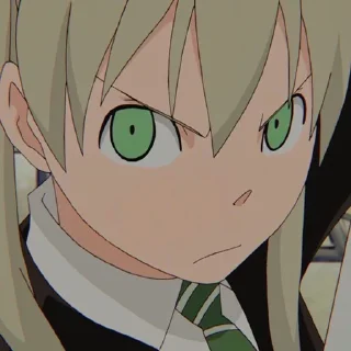 👿 emoji Maka "Soul eater" Telegram sticker 18 of 20