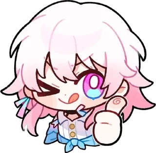 👍 emoji Honkai:SR by @imweakk Telegram sticker 8 of 34