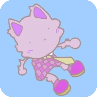 😐 emoji Kitty Kart 64 Telegram sticker 4 of 39
