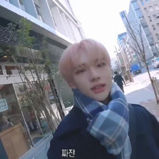 🦙 emoji HYUNJIN @stikhoss Telegram sticker 15 of 45