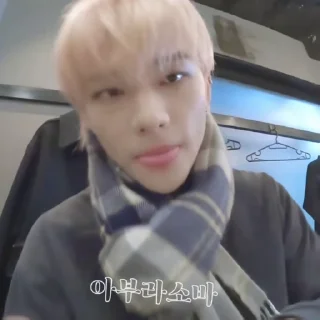🦙 emoji HYUNJIN @stikhoss Telegram sticker 19 of 45