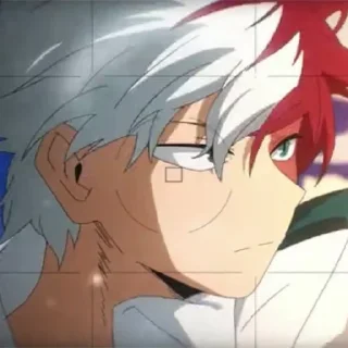 ☯️ emoji | [Todoroki Shouto] | Telegram sticker 20 of 20