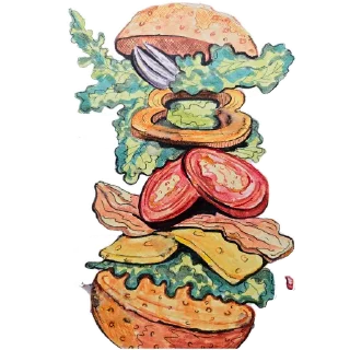 🍔 emoji Fast_food Telegram sticker 5 of 8