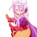 ❓ emoji No Game No Life Telegram sticker 9 of 71