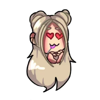 😍 emoji BulbLesboFaker Telegram sticker 17 of 23